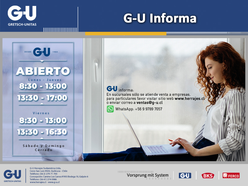 3.- Horario de atención